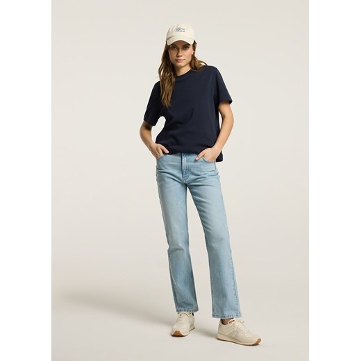 Jeansy straight leg ze średnim stanem Diverse 38 Diverse