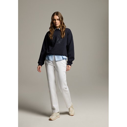 Jeansy straight leg ze średnim stanem Diverse 38 Diverse