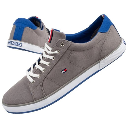 Trampki Tommy Hilfiger M FM0FM00596039 szare ze sklepu ButyModne.pl w kategorii Trampki męskie - zdjęcie 184230218