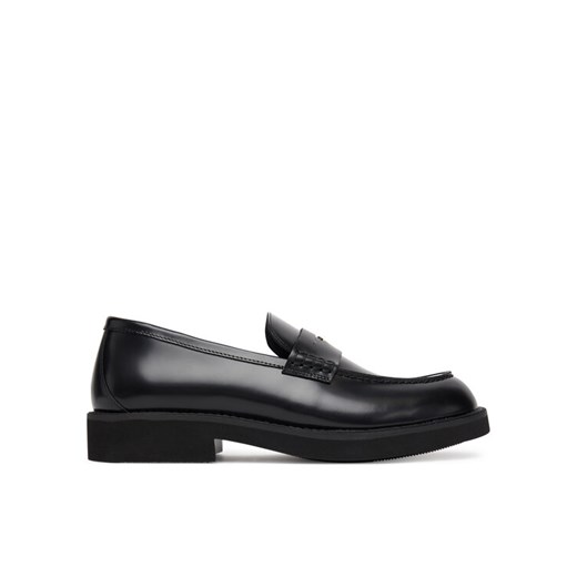 Loafersy BOSS Penny 50548761 Czarny ze sklepu eobuwie.pl w kategorii Lordsy damskie - zdjęcie 184231285