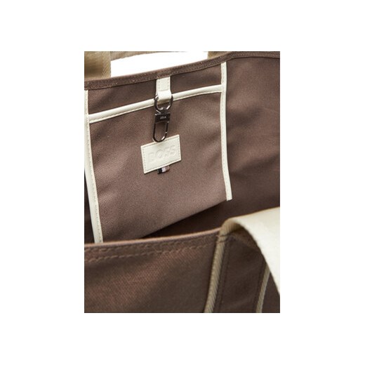 Shopper bag BOSS HUGO matowa mieszcząca a7 