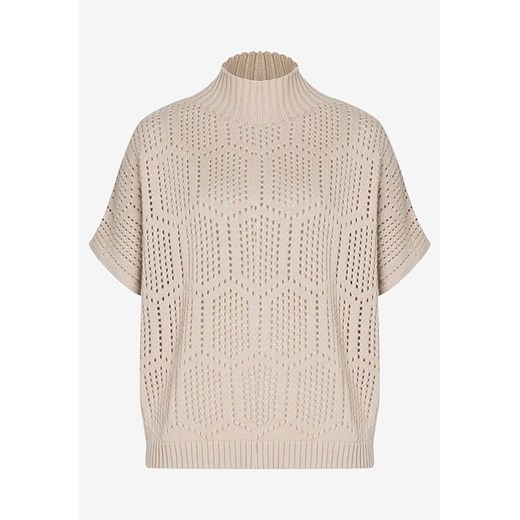 More &amp; More Sweter w kolorze beżowym ze sklepu Limango Polska w kategorii Swetry damskie - zdjęcie 184231747