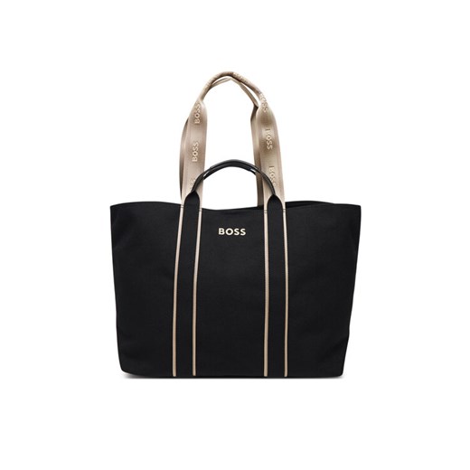 BOSS Torebka Palmah 50546461 Czarny ze sklepu MODIVO w kategorii Torby Shopper bag - zdjęcie 184231775