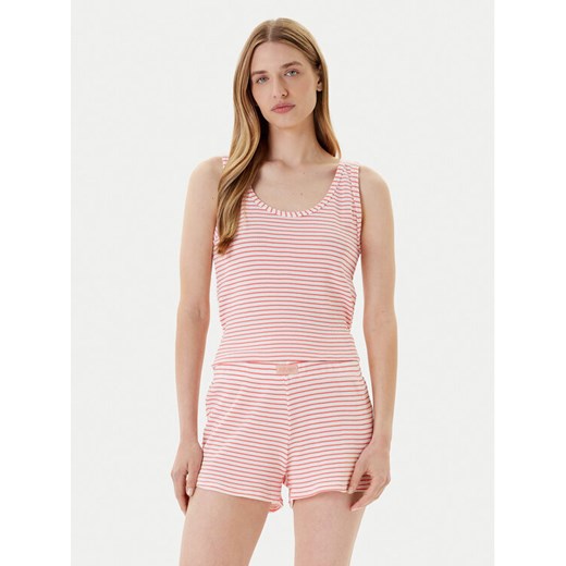 United Colors Of Benetton Piżama 36LC3P03V Czerwony Regular Fit ze sklepu MODIVO w kategorii Piżamy damskie - zdjęcie 184231818