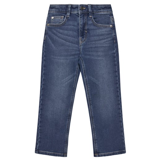 United Colors Of Benetton Jeansy 44LGCE03N Granatowy Straight Leg ze sklepu MODIVO w kategorii Spodnie chłopięce - zdjęcie 184231835