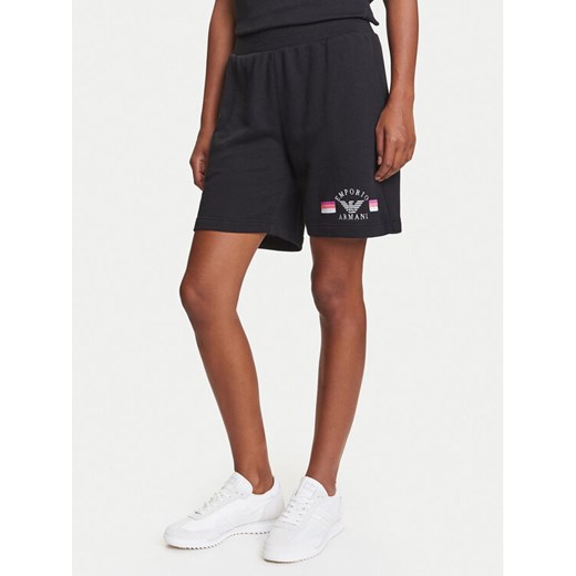 Emporio Armani Underwear Szorty sportowe EW000496 AF10882 UC001 Czarny Loose Fit ze sklepu MODIVO w kategorii Szorty - zdjęcie 184231836