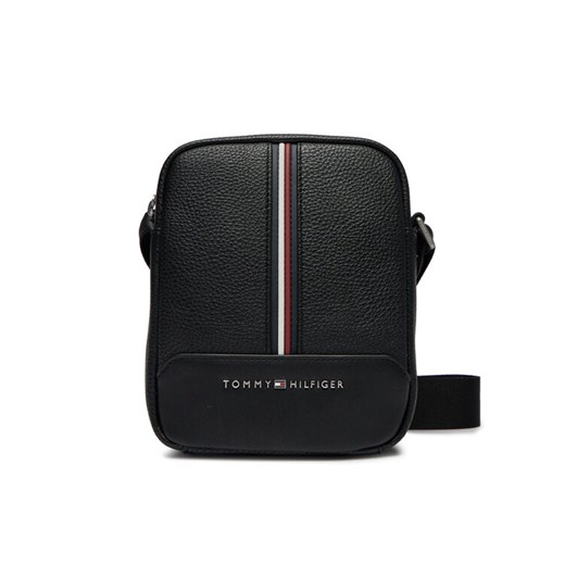 Tommy Hilfiger Saszetka Th Central Mini Reporter AM0AM11837 Czarny ze sklepu MODIVO w kategorii Torby męskie - zdjęcie 184231878