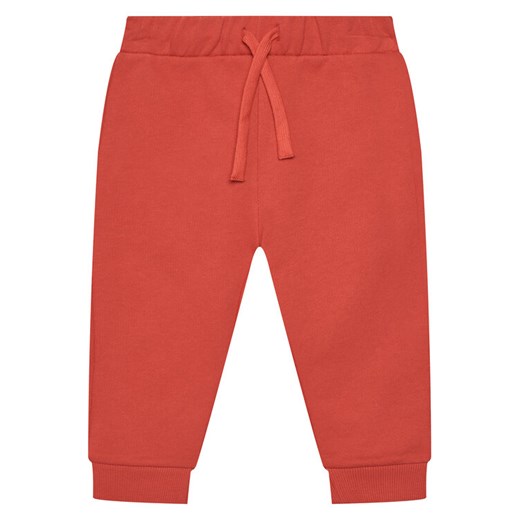 United Colors Of Benetton Spodnie dresowe 3J70GF010 Czerwony Regular Fit ze sklepu MODIVO w kategorii Spodnie chłopięce - zdjęcie 184231887