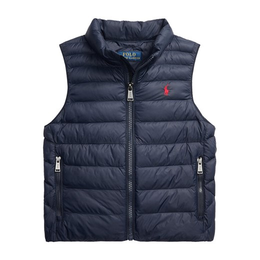 Polo Ralph Lauren Kamizelka 322969872002 Granatowy Regular Fit ze sklepu MODIVO w kategorii Kamizelki męskie - zdjęcie 184231889