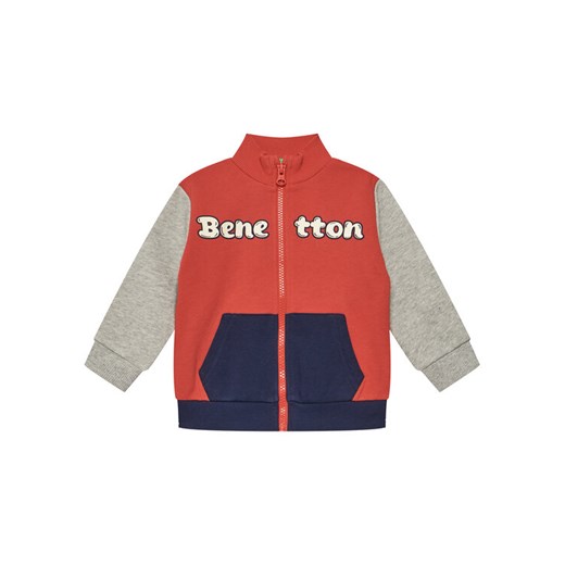 United Colors Of Benetton Bluza 3J70G503M Kolorowy Regular Fit ze sklepu MODIVO w kategorii Bluzy chłopięce - zdjęcie 184231905