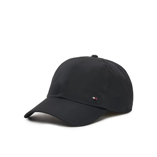 Czapka z daszkiem Tommy Hilfiger Corp Perforated 6 Panel AM0AM13429 Czarny ze sklepu eobuwie.pl w kategorii Czapki z daszkiem męskie - zdjęcie 184233165