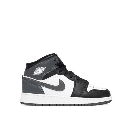 Nike Sneakersy Air Jordan 1 Mid (GS) DQ8423 001 Szary ze sklepu MODIVO w kategorii Buty sportowe dziecięce - zdjęcie 184233517