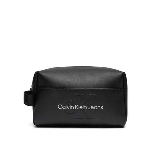 Calvin Klein Jeans Kosmetyczka K60K611483 Czarny ze sklepu MODIVO w kategorii Kosmetyczki - zdjęcie 184235118