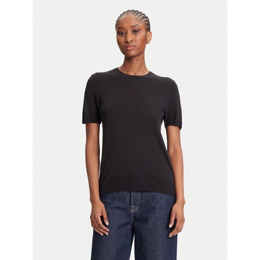Calvin Klein Sweter LV044A307G Czarny Regular Fit ze sklepu MODIVO w kategorii Swetry damskie - zdjęcie 184235136