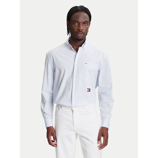 Tommy Hilfiger Koszula F1 Movie Bengal MW0MW41382 Błękitny Regular Fit ze sklepu MODIVO w kategorii Koszule męskie - zdjęcie 184235148