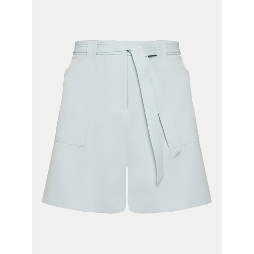 Guess Szorty materiałowe W5GD0I WH9Y2 Błękitny Classic Fit ze sklepu MODIVO w kategorii Szorty - zdjęcie 184235149