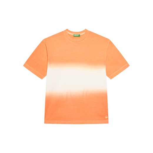 United Colors Of Benetton T-Shirt 3NPDC10OL Pomarańczowy Regular Fit ze sklepu MODIVO w kategorii T-shirty chłopięce - zdjęcie 184235178