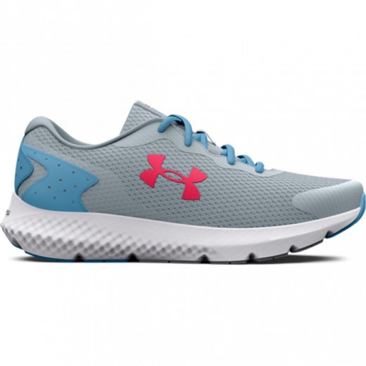 Dziewczęce buty do biegania UNDER ARMOUR UA Charged Rogue 3 - niebieskie ze sklepu Sportstylestory.com w kategorii Buty sportowe damskie - zdjęcie 184236127