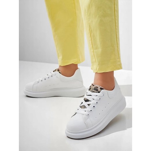 Royalfashion Sportowe sneakersy damskie na platformie Issa ze sklepu royalfashion.pl w kategorii Buty sportowe damskie - zdjęcie 184237725