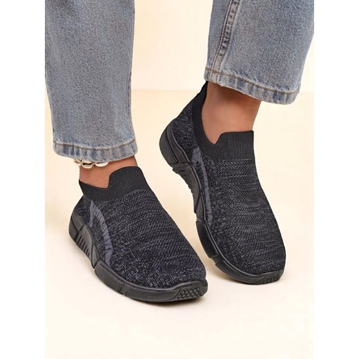 Royalfashion Wsuwane damskie materiałowe buty sportowe Vena ze sklepu royalfashion.pl w kategorii Buty sportowe damskie - zdjęcie 184237805