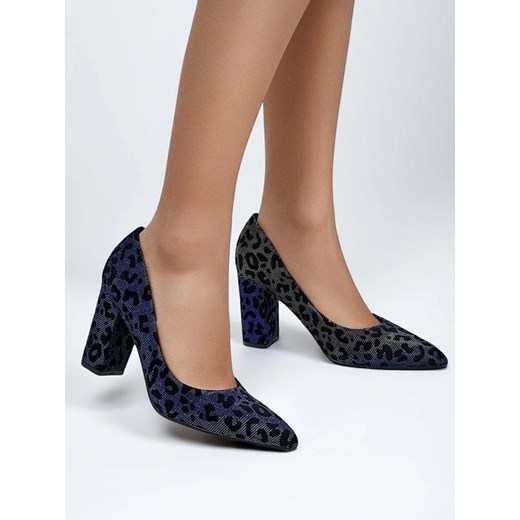 Royalfashion Damskie czółenka w panterkę Leoart Royalfashion.pl 39 wyprzedaż royalfashion.pl