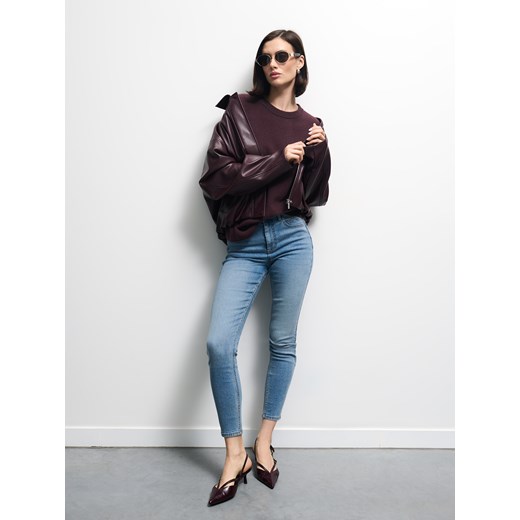 Mohito - Jeansy skinny push up - niebieski ze sklepu Mohito w kategorii Jeansy damskie - zdjęcie 184239579