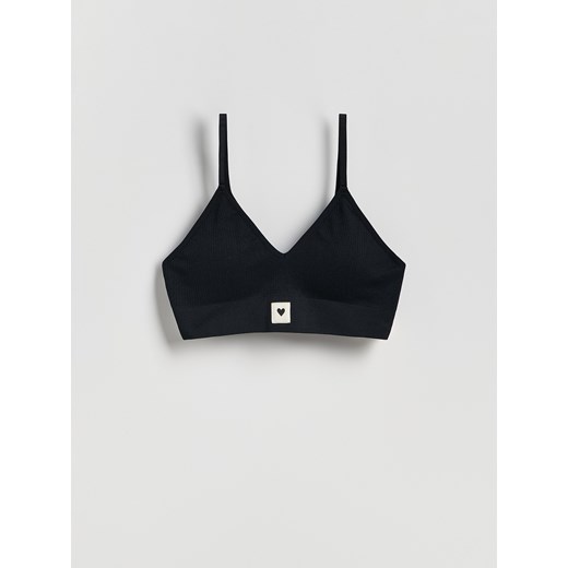 Reserved - Miękki biustonosz - czarny Reserved L/XL Reserved