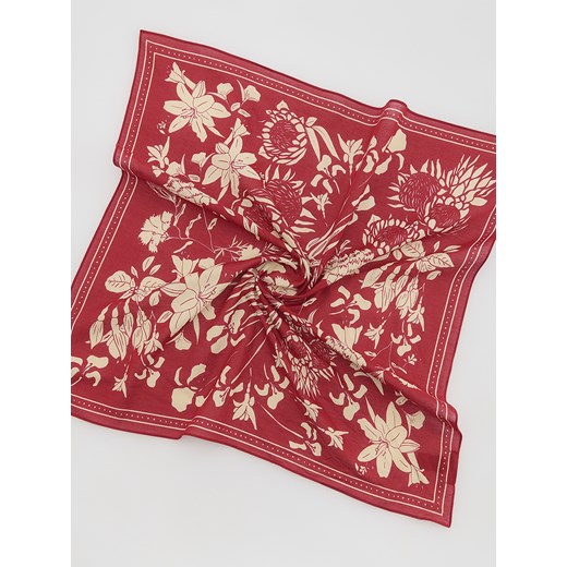 Reserved - Bawełniana apaszka - czerwony Reserved ONE SIZE Reserved