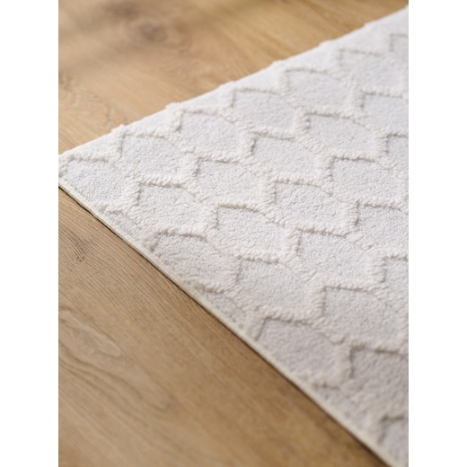 Sinsay - Dywan w geometryczny wzór - biały Sinsay One Size Sinsay