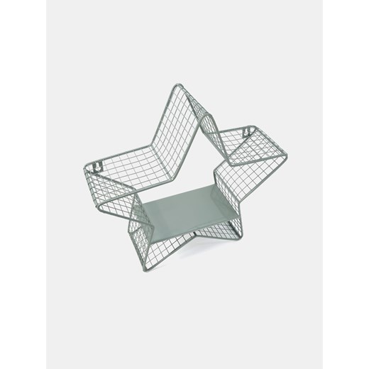Sinsay - Metalowa półka ścienna w kształcie gwiazdki - zielony Sinsay One Size Sinsay