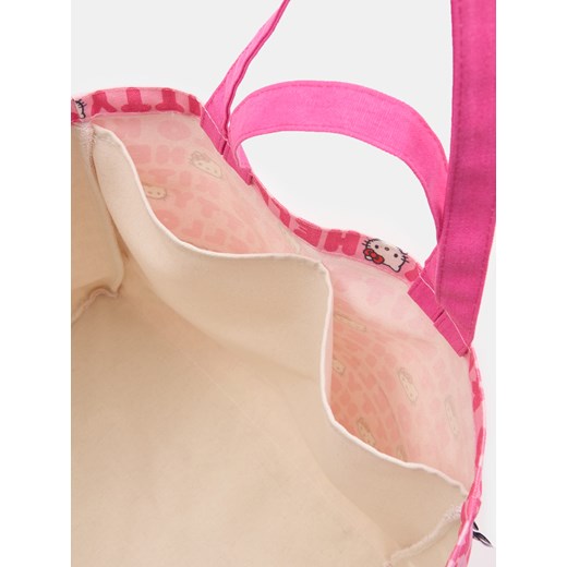 Sinsay - Materiałowa torba zakupowa Hello Kitty - wielobarwny Sinsay One Size Sinsay