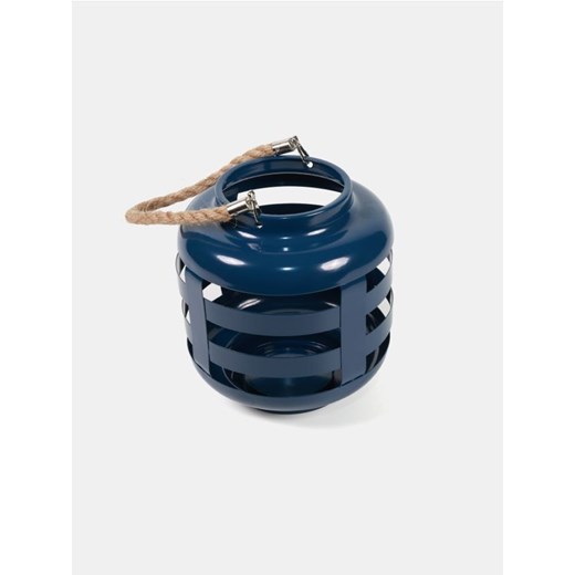 Sinsay - Metalowy lampion z uchwytem - niebieski ze sklepu Sinsay w kategorii Lampiony i lampki - zdjęcie 184246685