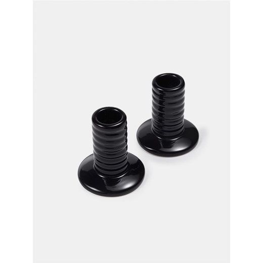 Sinsay - Świeczniki 2 pack - czarny ze sklepu Sinsay w kategorii Świeczniki - zdjęcie 184246975