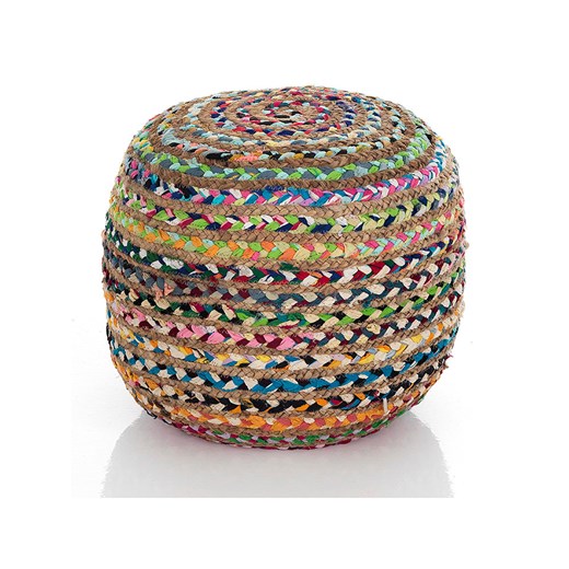 Tomasucci Puf ze wzorem - wys. 45 x Ø 45 cm ze sklepu Limango Polska w kategorii Pufy i siedziska - zdjęcie 184247436