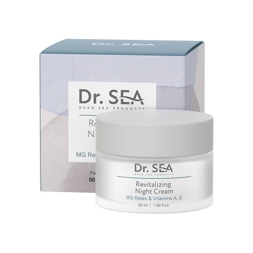 DR. SEA Krem na noc &quot;Revitalizing - MG Relax &amp; Vitamin A, E&quot; - 50 ml ze sklepu Limango Polska w kategorii Kremy do twarzy - zdjęcie 184247529