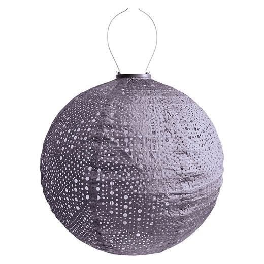 Lumiz Lampion solarny LED &quot;Verso Rond&quot; w kolorze fioletowym - Ø 40 cm ze sklepu Limango Polska w kategorii Oświetlenie - zdjęcie 184247767