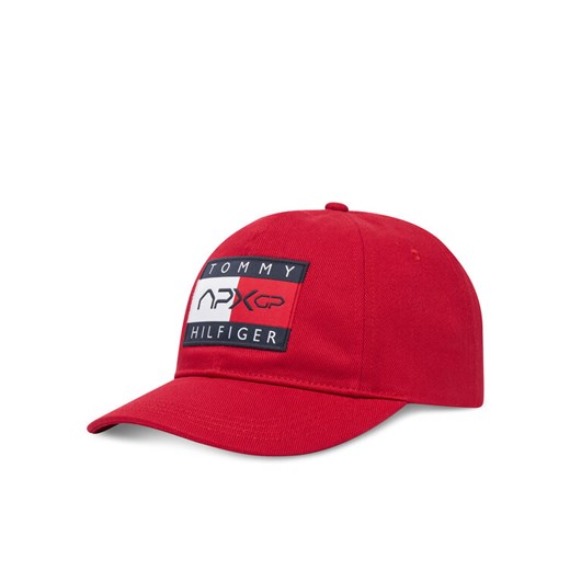 Tommy Hilfiger Czapka z daszkiem F1 Movie AM0AM13966 Czerwony ze sklepu MODIVO w kategorii Czapki z daszkiem męskie - zdjęcie 184248508