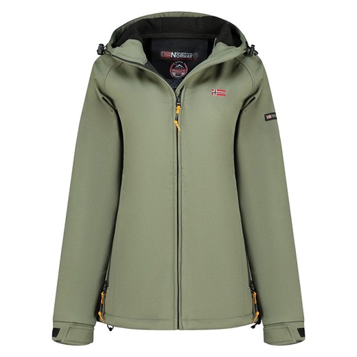 Geographical Norway Kurtka softshellowa &quot;Tamilalor&quot; w kolorze oliwkowym ze sklepu Limango Polska w kategorii Kurtki damskie - zdjęcie 184249837