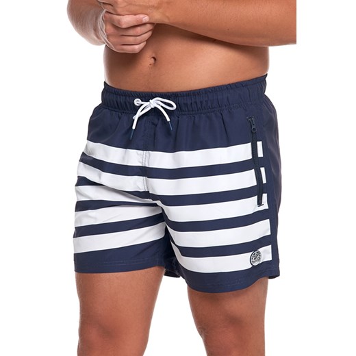 Kostium kąpielowy bermudy Moraj KSZ3000-001 navy ze sklepu kontri.pl w kategorii Kąpielówki - zdjęcie 184250358