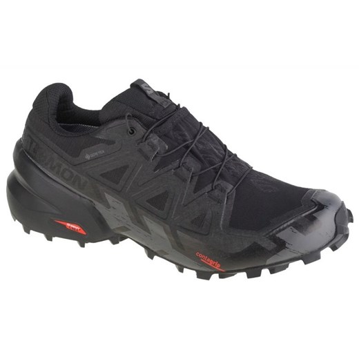 Buty do biegania Salomon Speedcross 6 Gtx M 417386 czarne ze sklepu ButyModne.pl w kategorii Buty sportowe męskie - zdjęcie 184252037