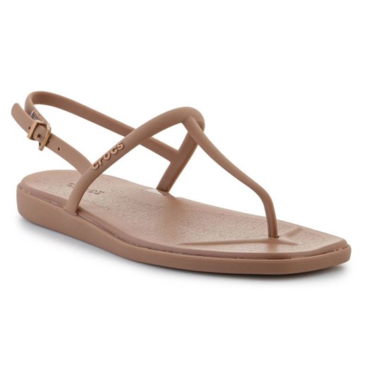 Sandały Crocs Miami Thong Flip 209793-2JJ brązowe Crocs 38 ButyModne.pl