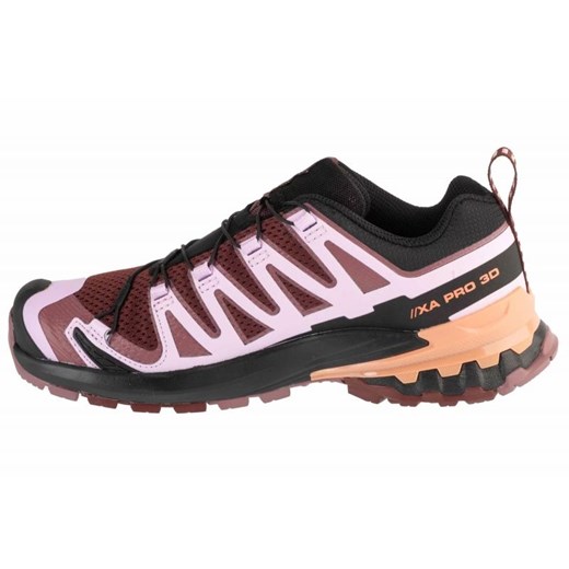 Buty sportowe damskie Salomon dla biegaczy z tkaniny sznurowane 