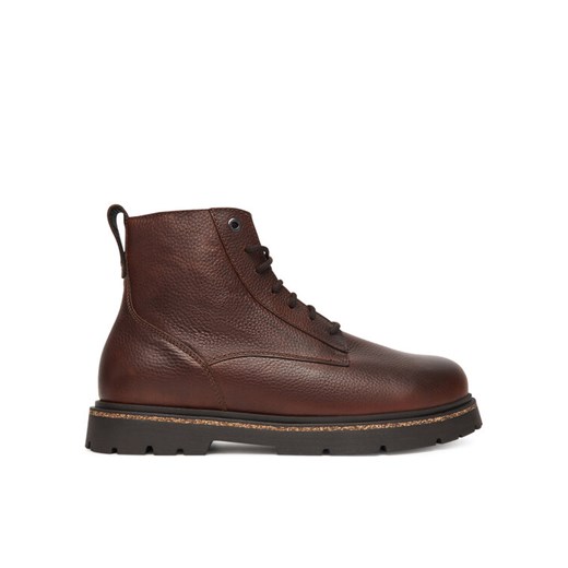 Trapery Birkenstock Highwood Lace Mid 1030757 Brązowy ze sklepu eobuwie.pl w kategorii Buty zimowe męskie - zdjęcie 184252646