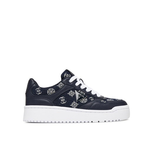 Sneakersy Guess FLTMR7 FAL12 Granatowy ze sklepu eobuwie.pl w kategorii Buty sportowe damskie - zdjęcie 184252715