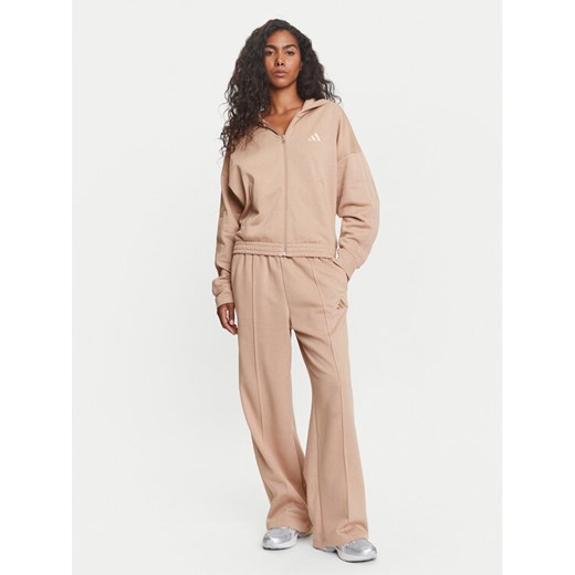 adidas Dres Energize JX0532 Beżowy Regular Fit ze sklepu MODIVO w kategorii Dresy damskie - zdjęcie 184253215