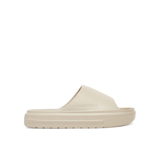 Converse Klapki Essential Slide A12175C Écru ze sklepu MODIVO w kategorii Klapki damskie - zdjęcie 184253226