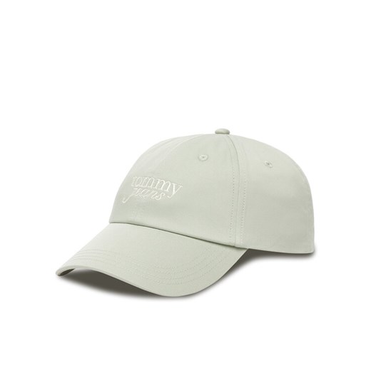Tommy Hilfiger Czapka z daszkiem Script AW0AW17815 Zielony ze sklepu MODIVO w kategorii Czapki z daszkiem damskie - zdjęcie 184253238