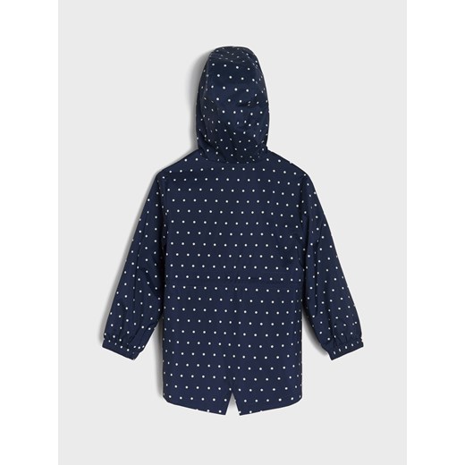 Sinsay - Cienki płaszcz regulowany w talii - granatowy Sinsay 104 (3-4 l) Sinsay