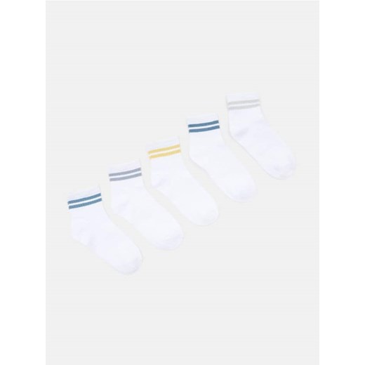 Sinsay - Skarpetki z ozodbnymi paskami 5 pack - wielobarwny ze sklepu Sinsay w kategorii Skarpetki dziecięce - zdjęcie 184255289