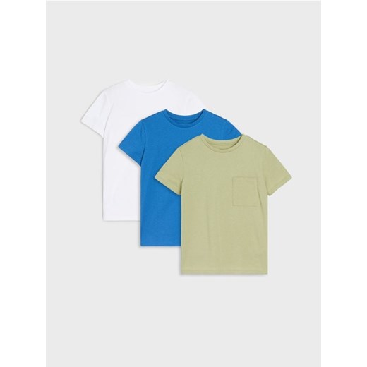 Sinsay - Koszulki 3 pack - zielony ze sklepu Sinsay w kategorii T-shirty chłopięce - zdjęcie 184255308